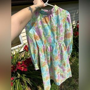 Vintage floral dress
